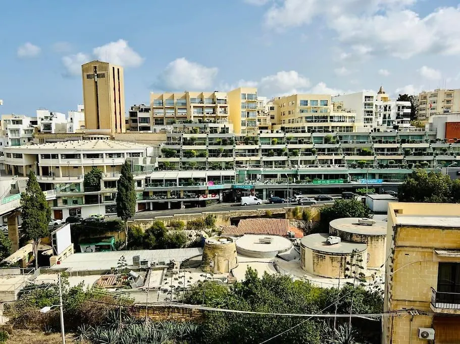 Lägenhet Seaside Spinola Apt In St Julians, Queen Beds St. Julian's Malta